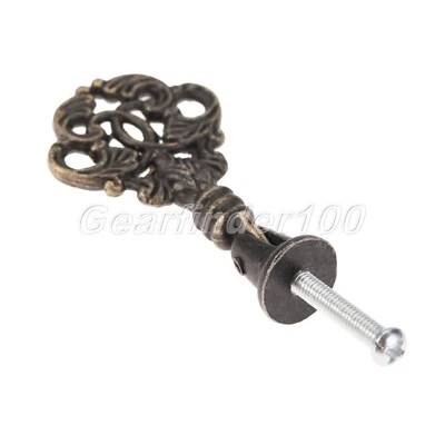 Metal Kitchen Cabinet Drawer Drop Pull Knobs Cupboard Wardrobe Door Handles HQ - Image 1 of 4