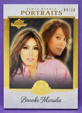 BenchWarmer 2022 Soccer Limited Brooke Morales GOLD FOIL PORTRAITS #'d 04/10