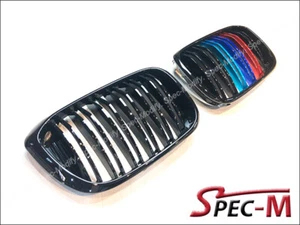 /// Rejilla renal delantera M Tri Metal color negro para 2019+ BMW G01 X3 G02 X4 - Imagen 1 de 2