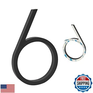 YWONOBS Door Numbers, 5 Inches 3D Self Adhesive House Numbers, Address Number - Picture 1 of 5