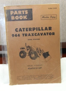 CAT Caterpillar 944 Traxcavator parts book 43A3012-UP - Picture 1 of 2