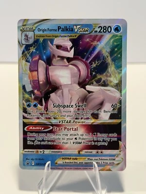 Origin Forme Palkia VSTAR SWSH254 SWSH: Sword & Shield Black Star Promo Card - Image 1 of 2
