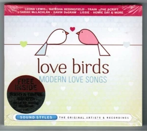 LOVE BIRDS: Modern Love Songs [CD, 2011] - NEW! 15 tracks - Train, Leona Lewis - Foto 1 di 2