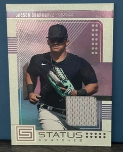 2023 Panini Chronicles Status #SS-JD Jason Dominguez Status Swatches - Picture 1 of 3