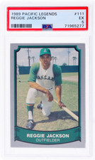 1989 Pacific Legends #111 Reggie Jackson PSA 5