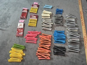 Mixed Lot Perm Rods Elastic Swing Arm Hair Roller Curlers Multi Size 220 C-1 - Picture 1 of 3