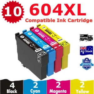 10 Compatible 604 604XL Ink Cartridge For Epson XP2200 XP3200 4200 WF2910 WF2930 - Picture 1 of 1