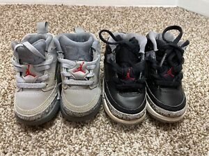 Lot of 2 Nike Baby Air Jordan Infant Size 5C /6C Sneakers - FREE SHIPPING !!