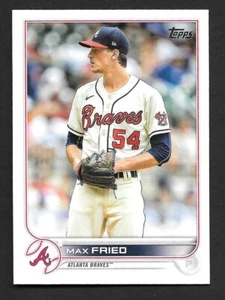 10) 2022 Topps Serie 1 MAX FRIED Base 10 Tarjetas Lote - ATLANTA BRAVES - #129 - Imagen 1 de 1