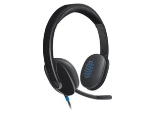Logitech H540 USB Headset with Noise Canceling Mic - Black 981-000482 - Picture 1 of 7