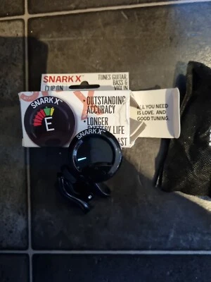 SNARK CLIP ON CHROMATIC TUNER - GUITAR, BASS AND VIOLIN - SN-X - Image 1 of 2