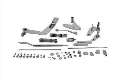 Chrome Forward Control Set fits Harley Davidson - Imagem 1 de 1