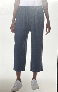 Espléndidos pantalones cortos para mujer con cordón cintura elástica pierna ancha azul marino, 2XL - Imagen 1 de 8
