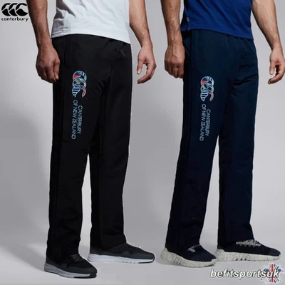 PANTALONI TUTA CANTERBURY UGLIES STADIO ORLO APERTO FONDO NAVY XS S M L XL 2XL - Immagine 1 di 4