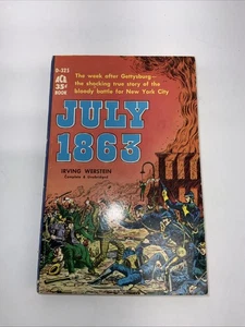 July 1863 by Irving Werstein 1957 Ace D-325 Paperback - Bild 1 von 9