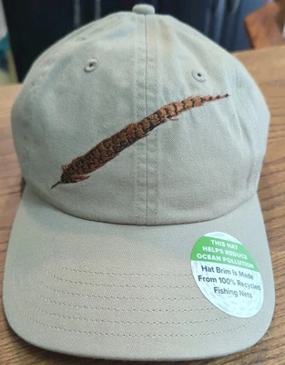Gorra de béisbol Orvis Pheasants Forever bordada con plumas OSFM NUEVA SIN ETIQUETAS Foto 1 de 4