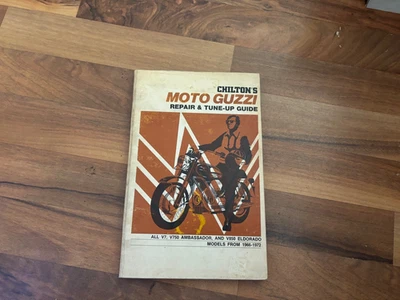 MOTO GUZZI 1966-1972 Manual de servicio_V7 V700 V750 V850_EMBAJADOR ELDORADO_67 68 Foto 1 de 4