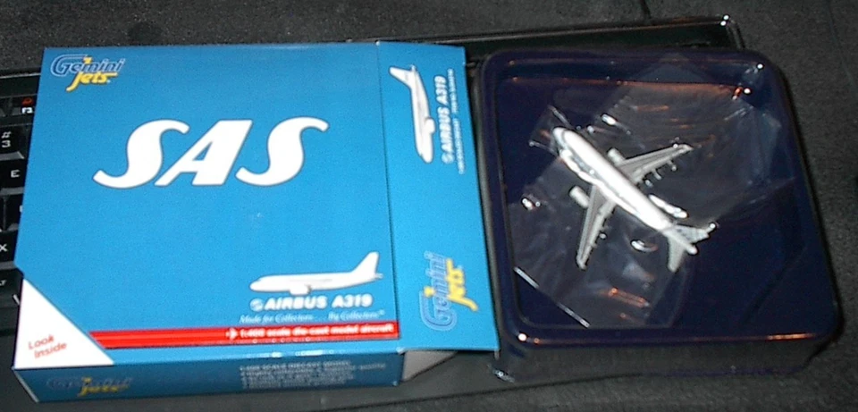 1/400 GEMINI JETS SAS SCANDINAVIAN AIRLINES SYSTEM  AIRBUS A319   GJSAS740 NRFP - Image 1 of 1