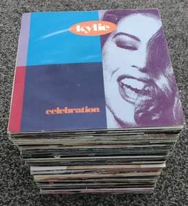 JOB LOT OF 100 x 7" SINGLES - POP, SYNTH-POP, DANCE-POP, HOUSE etc, *SEE LIST* - Picture 1 of 12