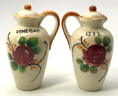 Crueta decantadora de aceite y vinagre vintage de los años 50 y 60 hecha en Japón Foto 1 de 4