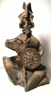 Vintage GENGHIS KHAN Piemmepi Italien Kunstkeramik japanische Kriegsfigur MCM #5052 - Bild 1 von 12