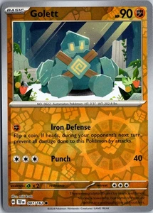 Golett - SV05: Temporal Forces #087/162 Reverse Holo Common - Picture 1 of 2