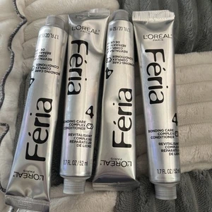 Menge 4 Tuben Loreal Feria Power Schimmer Conditioner 1,7 oz L'oreal #4 - Bild 1 von 1