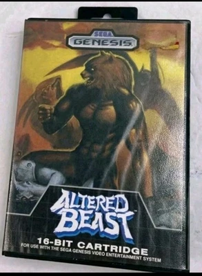 Videojuego Altered Beast Sega Genesis 1989 vintage Foto 1 de 4