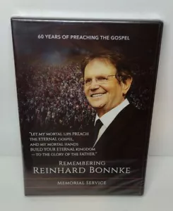 Remembering Reinhard Bonnke Memorial Service Funeral DVD Religious God Gospel - Bild 1 von 7