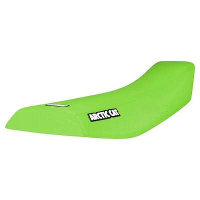2002-2004 Arctic Cat 375 400 500 ATV Gripper Seat Cover  all GREEN  LOGO #451 - Image 1 of 4