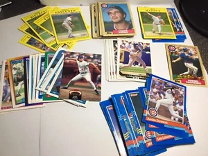 1987 topps Rafael Palmeiro Chicago Cubs Fleer Upper Deck Team cards lot 91 92 93 - Picture 1 of 3