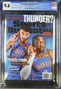 ⭐️ Sports Illustrated Kids Nov Dec 2024 - Chet Holmgren Jalen Williams CGC 9.6🔥 - Picture 1 of 2