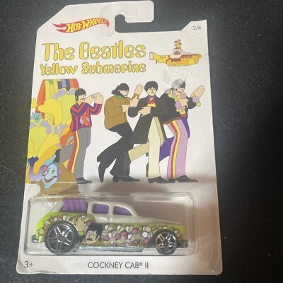 Coche diecast Hot Wheels Yellow Submarine The Beatles Foto 1 de 4