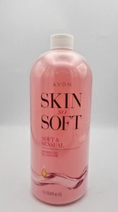 Gel de ducha Avon Skin So Soft - suave y sensual tamaño, 33,8 fl. oz. - Imagen 1 de 7