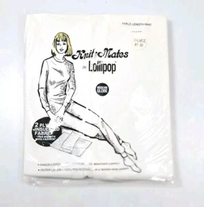 Knit Mates By Lollipop Insulated Vintage Under Layer Pant Ankle Extra Large XL - Picture 1 of 4