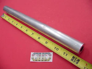 1" OD x 1/4" Wall 6061 T6 ALUMINUM Round Tube 12" long 1/2" ID Seamless - Picture 1 of 2