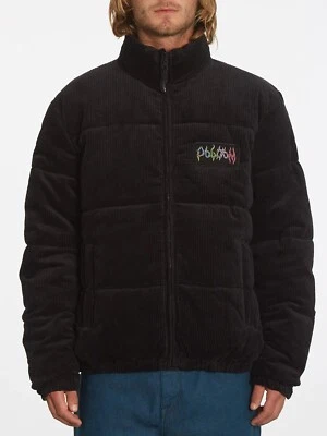 Volcom Chrissie Abbott x French Bomber Reversible Jacket Black/Multi Color Sz XL - Image 1 of 4