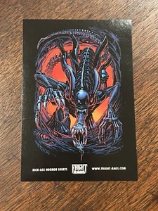 XENOMORPH from ALIEN 1979 BONUS STICKER Horror Promo Promotional Trading Card - Picture 1 of 2