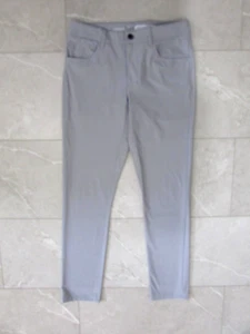 Johnnie O Prep-Formance Pants Mens Size 30x32 Gray Golf EUC - Picture 1 of 6