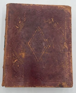 Antique 1841 Holy Bible H. & E. Phinney Cooperstown NY - Picture 1 of 10
