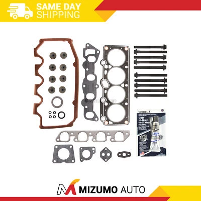 Juego de pernos de junta de culata aptos para Ford Escort Mercury Tracer 91-96 1,9 L SOHC 8V Foto 1 de 4
