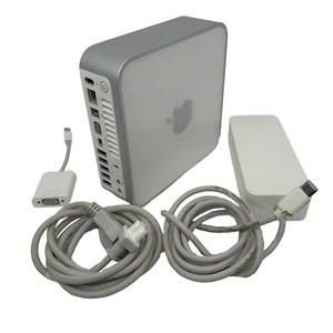 Apple Mac Mini Mid 2008 2GHz Core 2 Duo 2GB RAM 320GB Ethernet Wifi DVD-RW WHITE - Picture 1 of 8