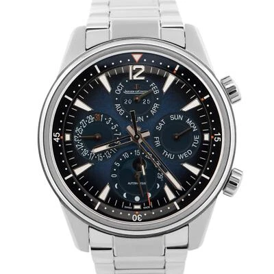 PAPELES Jaeger LeCoultre JLC Polaris CALENDARIO PERPETUO Azul 42mm Q9088180 CAJA Foto 1 de 4