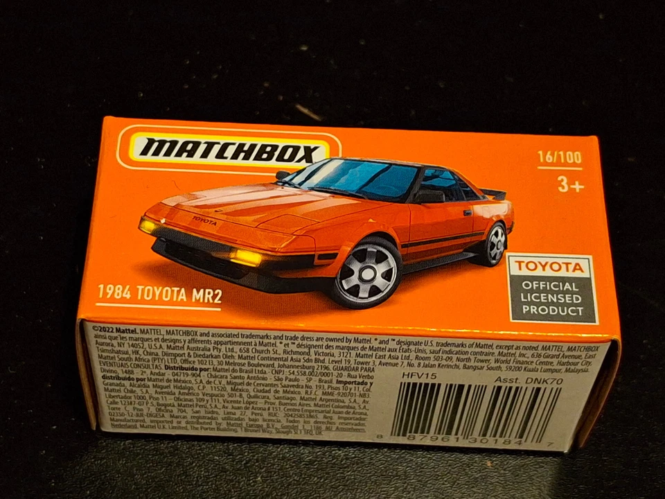 Matchbox 1994 Mitsubishi 3000GT 74/100 Power Grabs MBX 2024 1 64 HVP95 Blau JDM