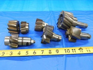 LOTE DE 7 PIEZAS DE FRESAS DE EXTREMO DE CARCASA HSS ALGUNAS CON CENADORES BRIDGEPORT HERRAMIENTAS DE FRESADO - Imagen 1 de 6