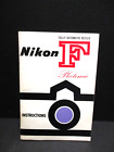 Nikon F Instruction Manual 1st edition mint minus 31 pages