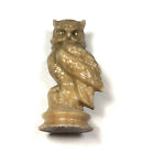 Figurine vintage hibou de cire rare trouver énorme bougie statue oiseau gothique bruette lourde