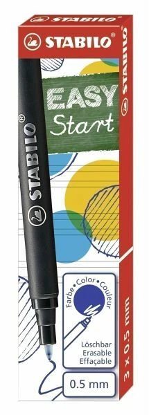 6x STABILO EASY Start Nachfüllminen für EasyOriginal Tintenroller blaue Patronen - Bild 1 von 1