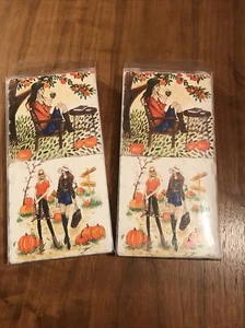 Rongrong Herbst Untersetzer 8er Set. Chic Fashion Art Style - Bild 1 von 2