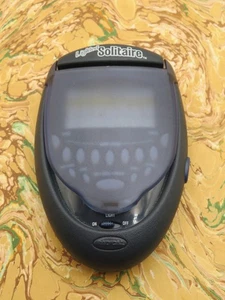 Vtg Radica Lighted Solitaire Handheld Electronic Game 2003 Blue Tested & Works - Picture 1 of 5